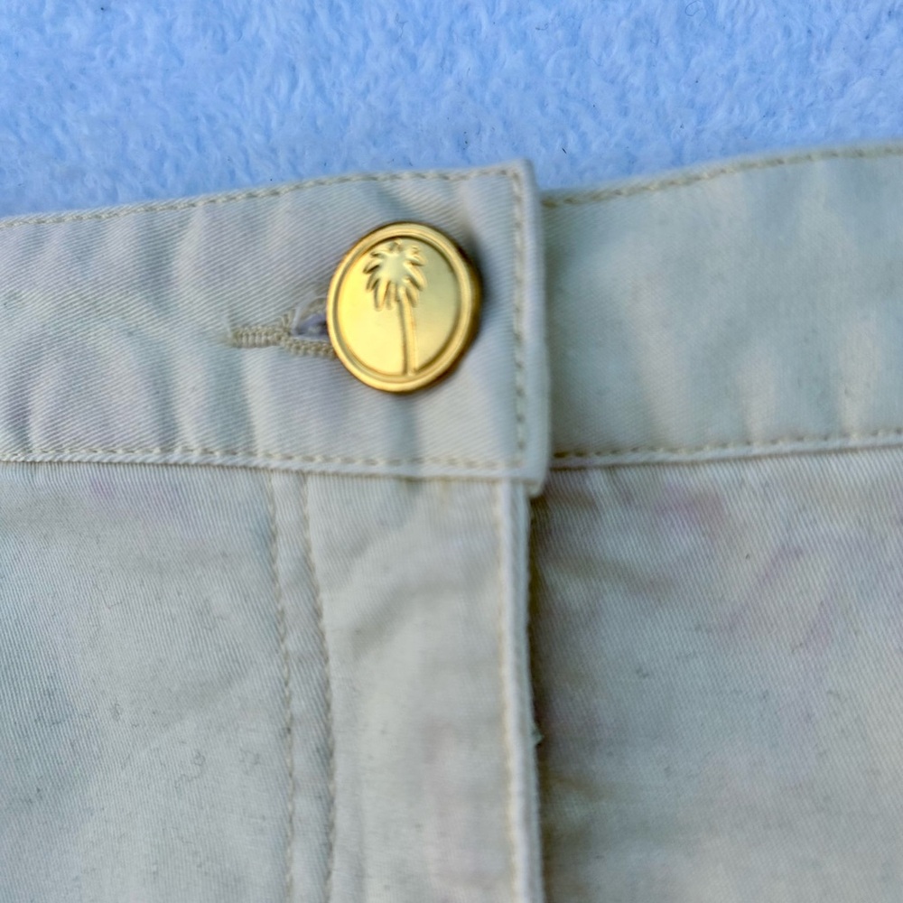 Hearts of Palm Skort Butter Yellow Womens Stretch Pull On Skirt Sz. 14 - Picture 3 of 10
